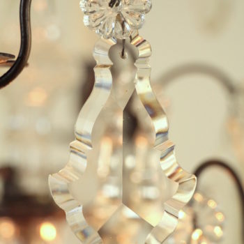Antique Chandeliers Van Der Lans, Rewiring A Crystal Chandelier Without Taking It Down The Wall