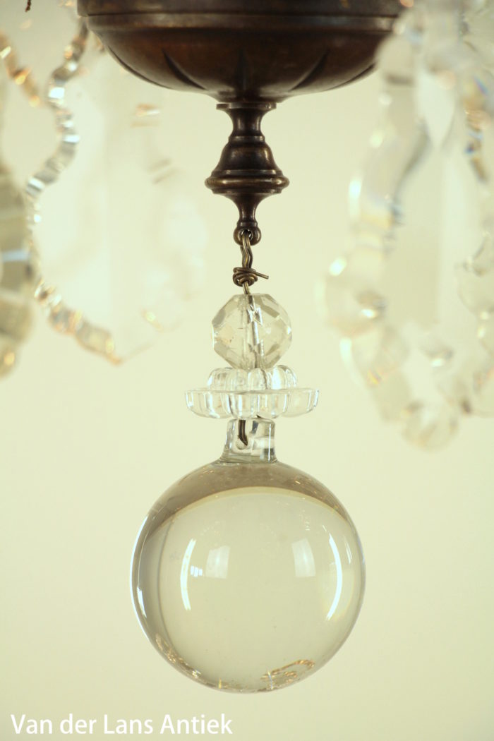 Antieke Franse kroonluchter, Antique French chandelier, Antike Franzosische Kronleuchter