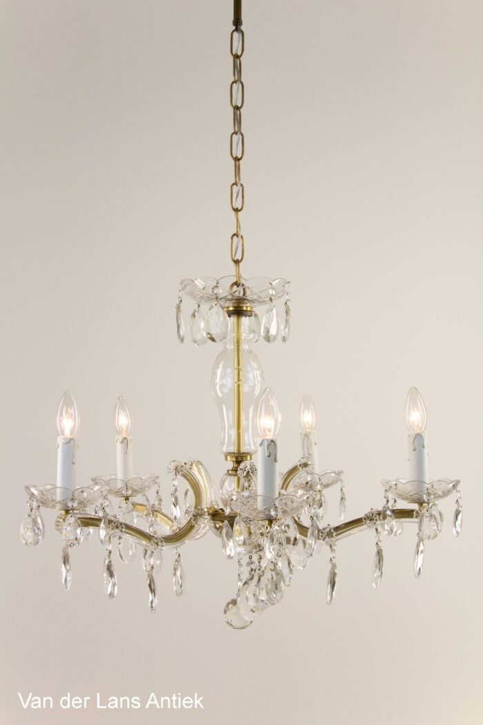 Kristallen Maria Theresia kroonluchter, chandelier, Kronleuchter aus Kristall