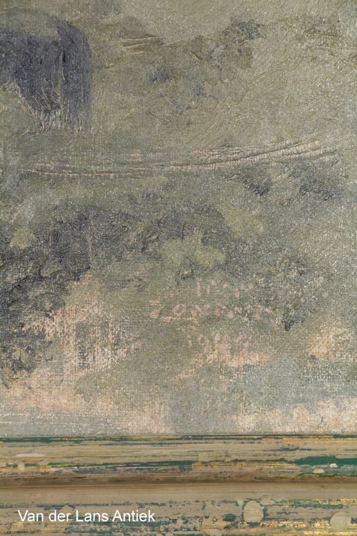 Jan Zondag IJsselmeer schilderij