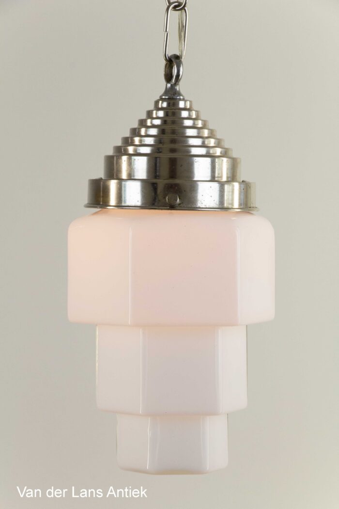 Antieke Hallamp, Antique Hall lantern, Antike Hangeleuchte. Antike Flur Hangeleuchte, Art Deco lamp