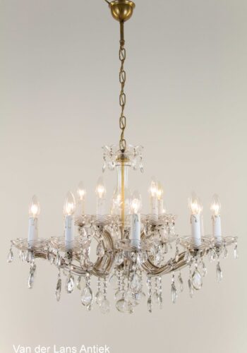 Kristallen Maria Theresia kroonluchter, crystal chandelier, Kronleuchter aus Kristall