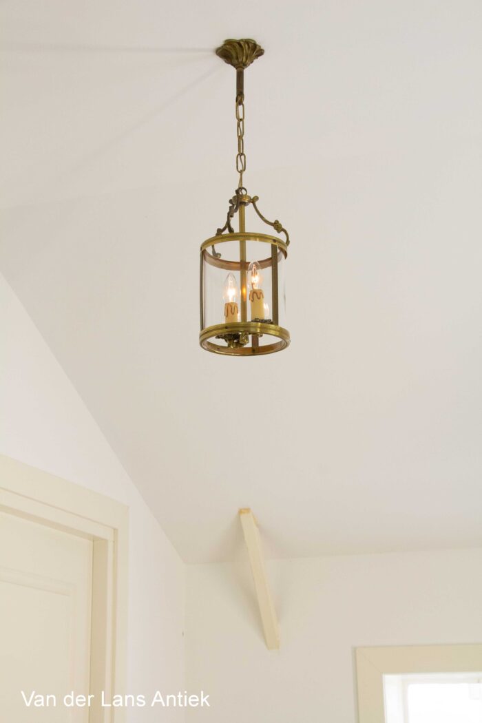 Antieke Hallamp, Antique Hall lantern, Antike Hangeleuchte. Antike Flur Hangeleuchte