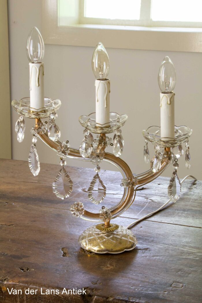 Maria Theresia tafellamp, table lamp, Tischlampe