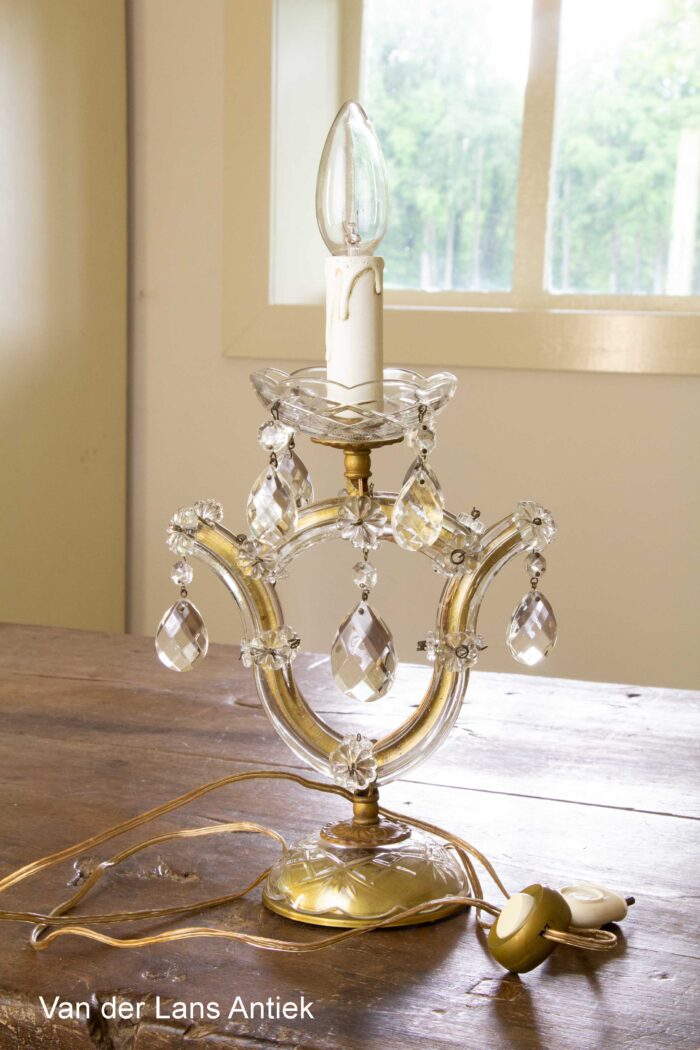 Maria Theresia tafellamp, table lamp, Tischlampe