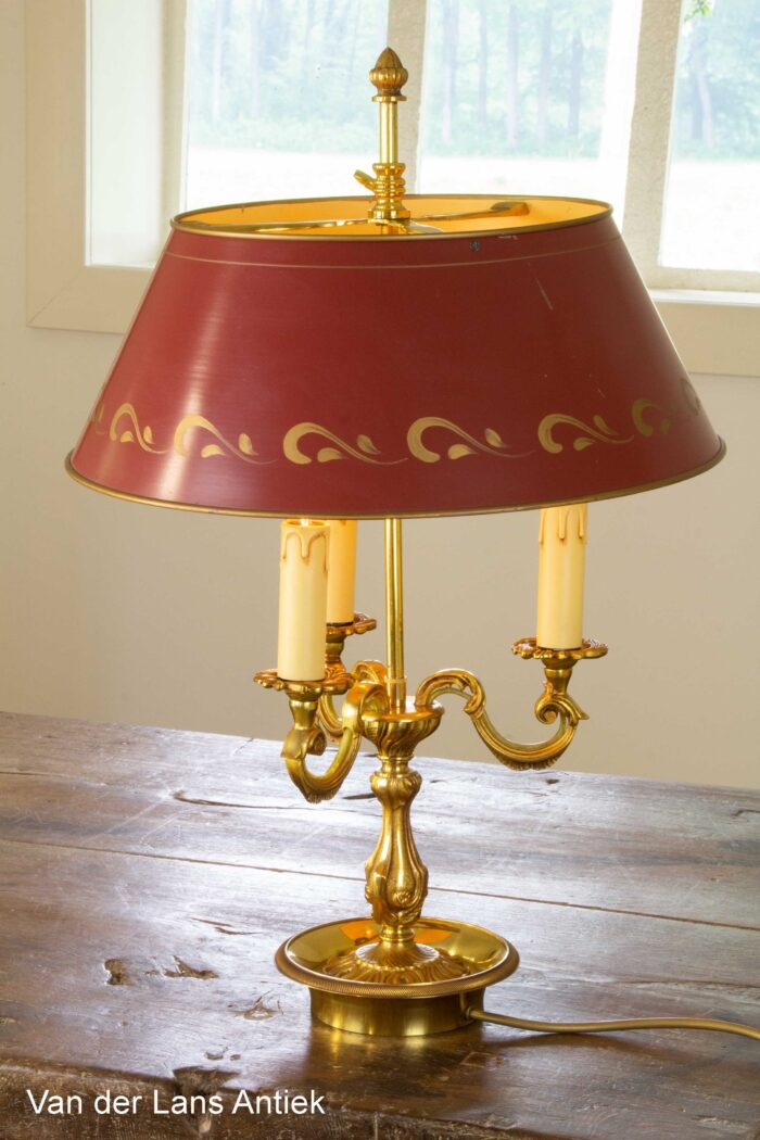 bouillotte lamp, bouilote-Lampe