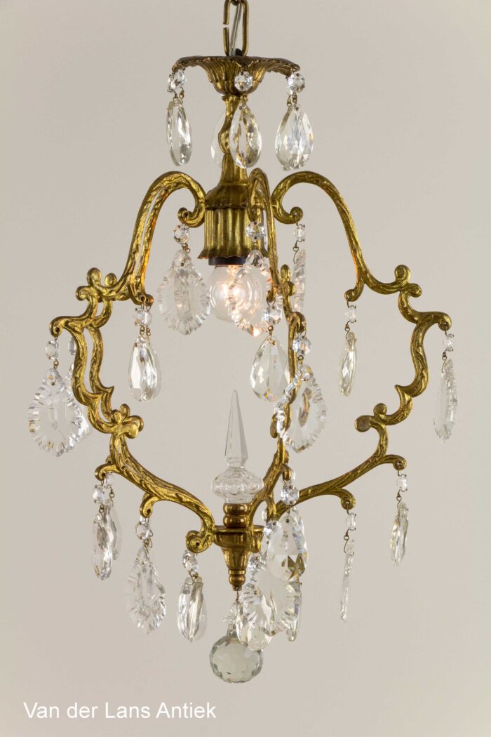 Antieke Franse kroonluchter, Antique French chandelier, Antike Franzosische Kronleuchter