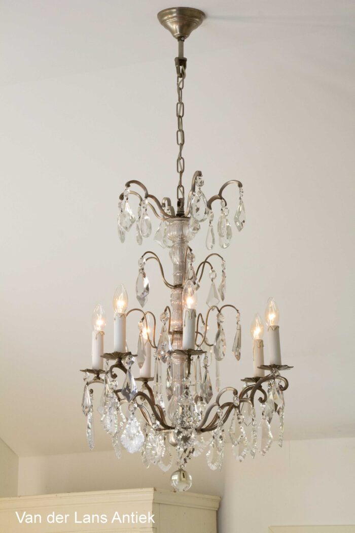 Antieke Franse kroonluchter, Antique French chandelier, Antike Franzosische Kronleuchter