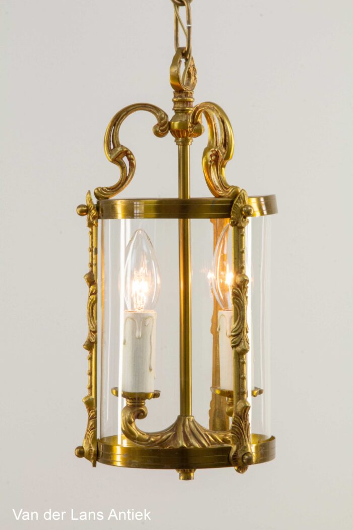 Antieke Hallamp, Ganglamp, Lantaarn, Antique Hall lantern, Antike Hangeleuchte. Antike Flur Hangeleuchte