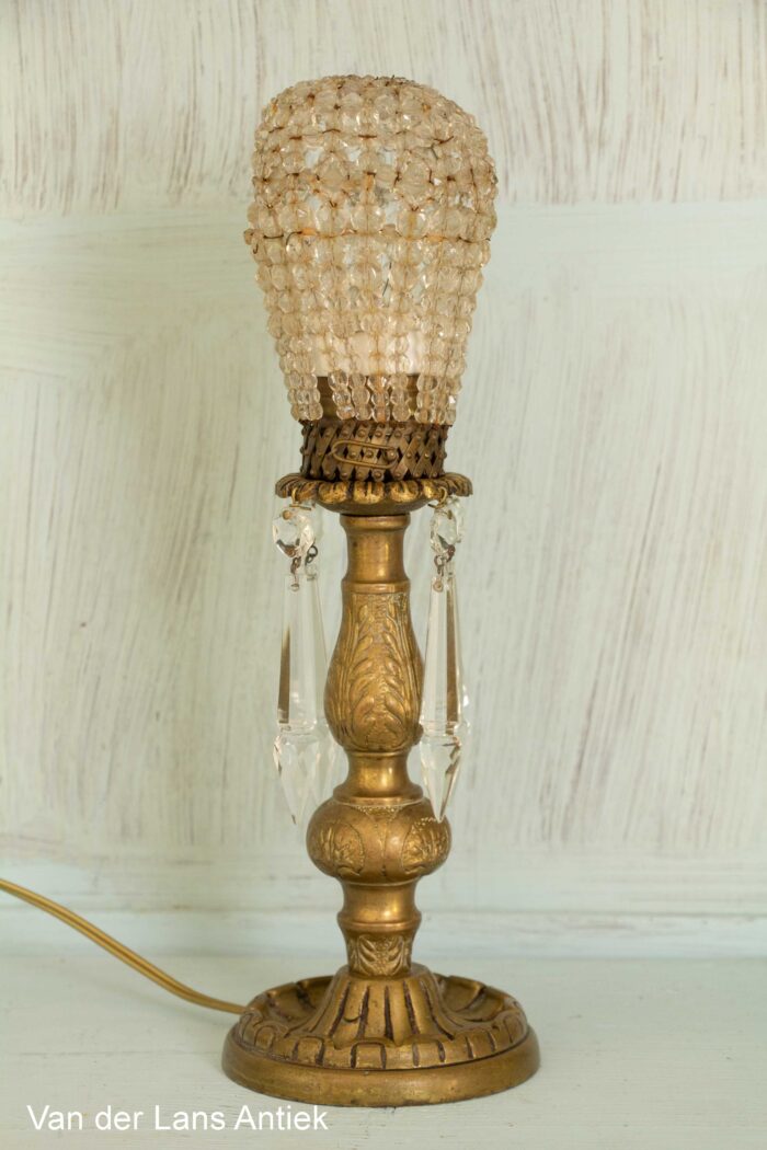 antieke tafellamp, antique table lamp, Antike Tischlampe