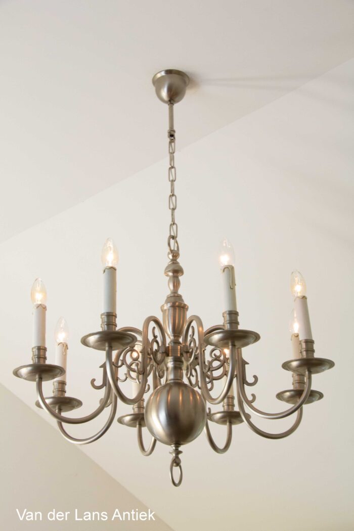 Antieke Hollandse kroonluchter, Antique Dutch chandelier, Antike hollandische Kronleuchter