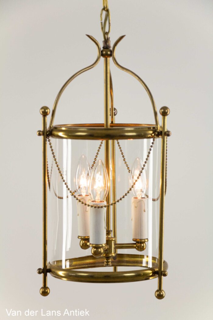 Antieke Hallamp, Ganglamp, Lantaarn, Antique Hall lantern, Antike Hangeleuchte. Antike Flur Hangeleuchte