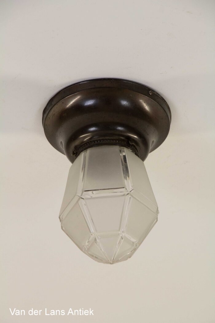 art deco plafonniere, art deco ceiling lamp, art deco deckenleuchte