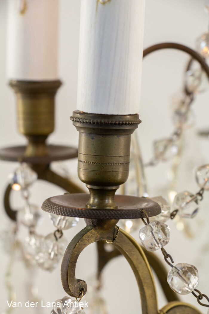 Antieke Franse kroonluchter, Antique French chandelier, Antike Franzosische Kronleuchter