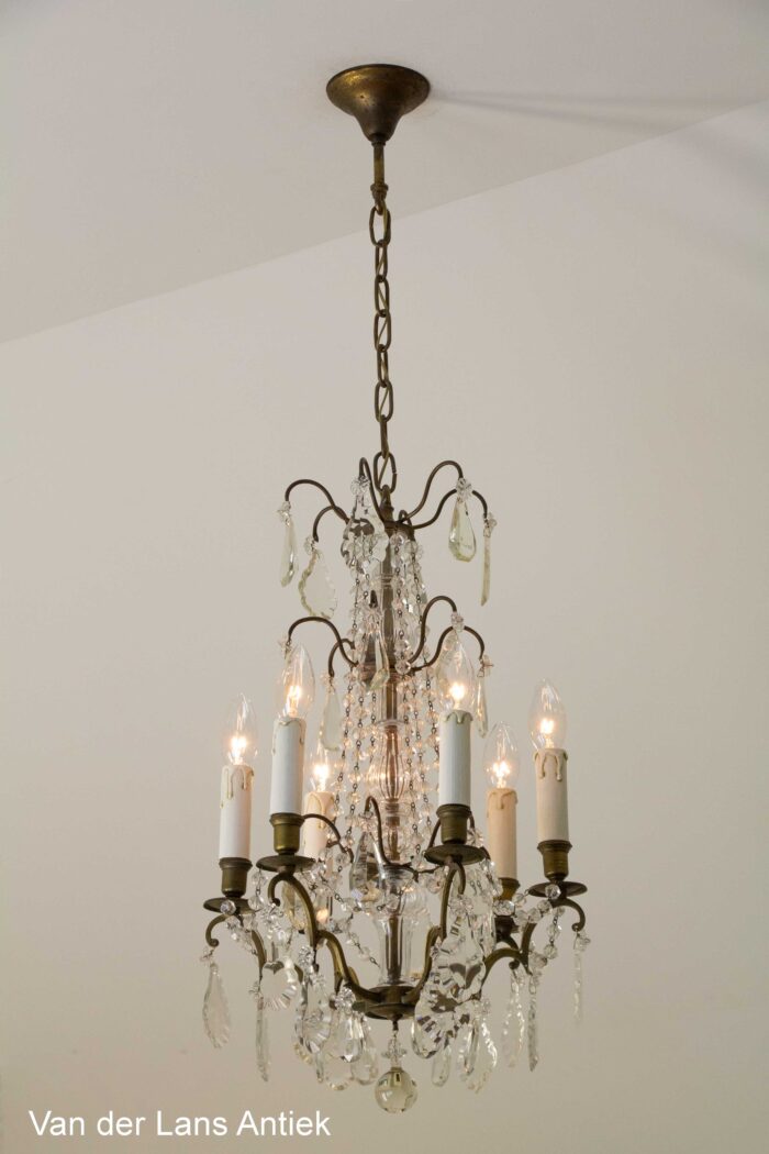 Antieke Franse kroonluchter, Antique French chandelier, Antike Franzosische Kronleuchter