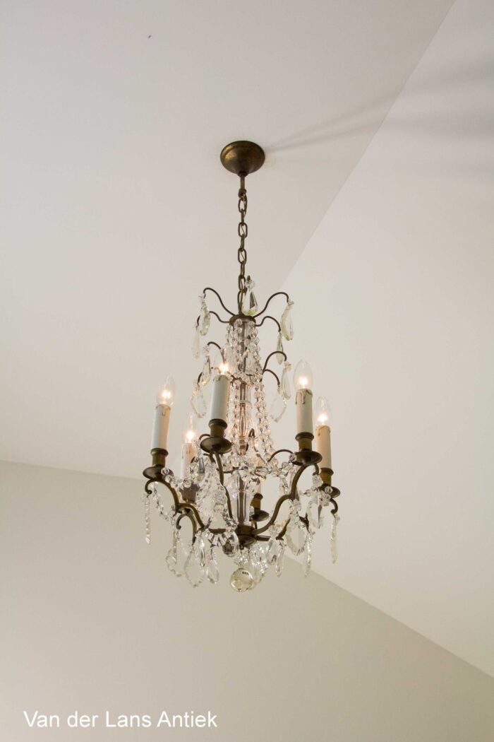 Antieke Franse kroonluchter, Antique French chandelier, Antike Franzosische Kronleuchter