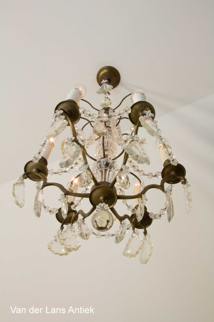 Antieke Franse kroonluchter, Antique French chandelier, Antike Franzosische Kronleuchter