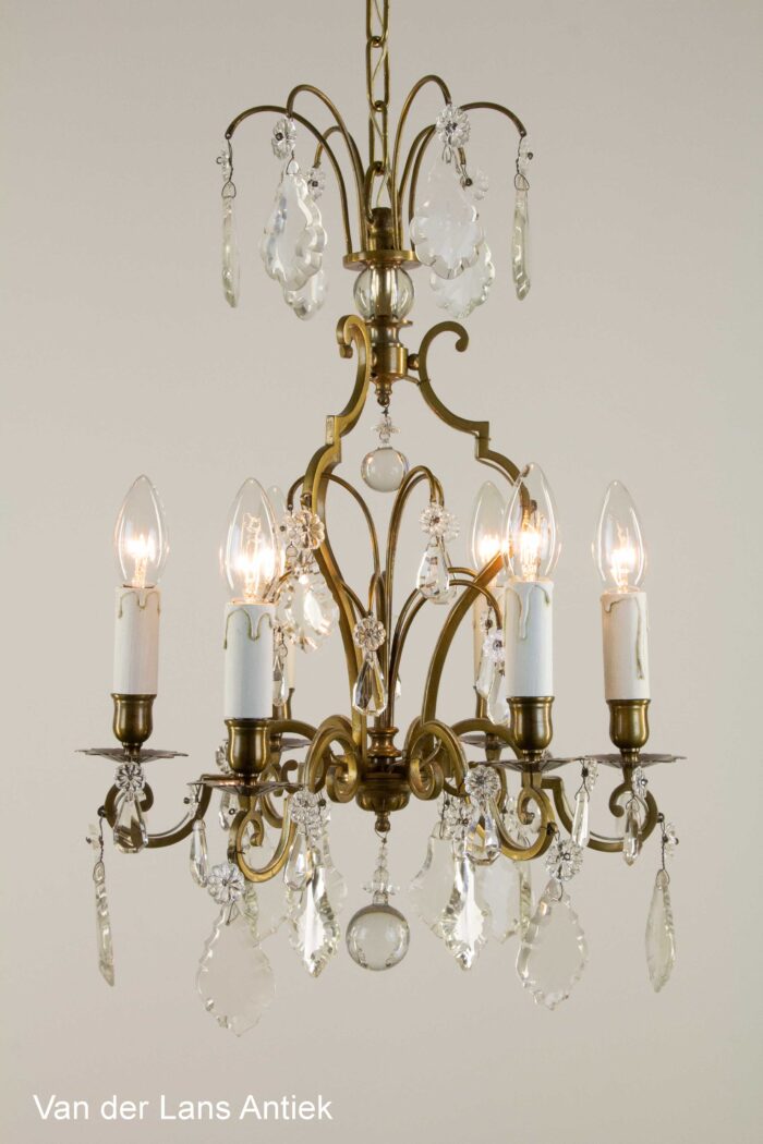 Franse kroonluchter, French chandelier, Franzosische Kronleuchter