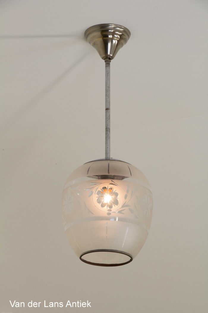 Art Deco hanglamp, Art Deco hanging lamp, Art Deco Hangeleuchte