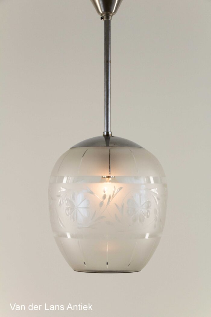 Art Deco hanglamp, Art Deco hanging lamp, Art Deco Hangeleuchte