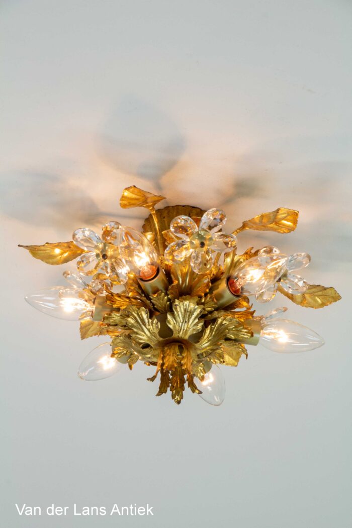 Italiaanse plafonniere, Italian ceiling lamp, Italienische Deckenleuchte