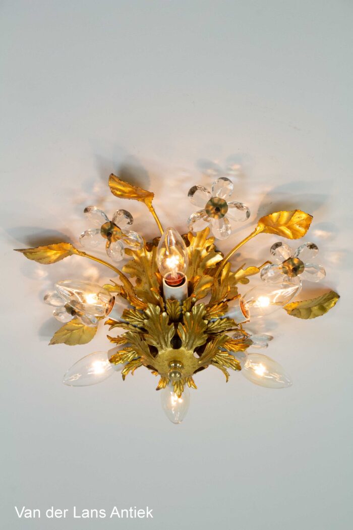 Italiaanse plafonniere, Italian ceiling lamp, Italienische Deckenleuchte