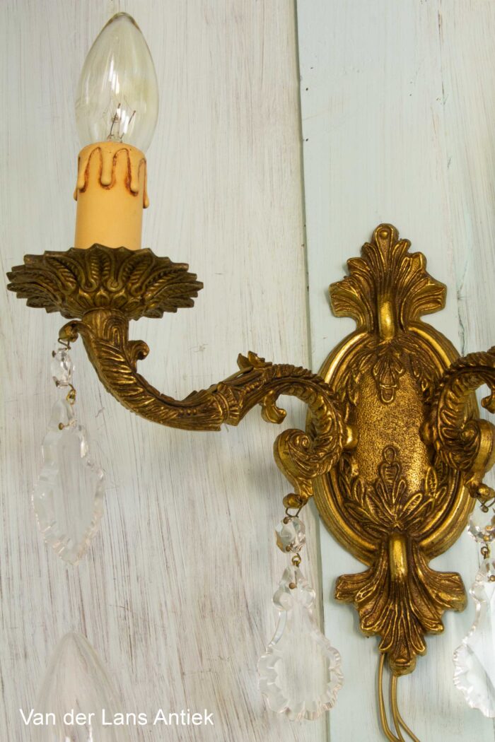 barokke wandlampen, baroque wall lamps, barocke Wandlampen