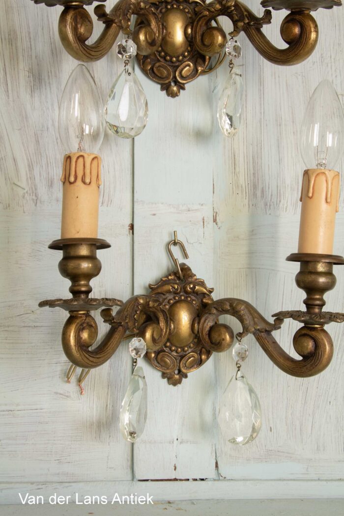 barokke wandlampen, baroque wall lamps, barocke Wandlampen