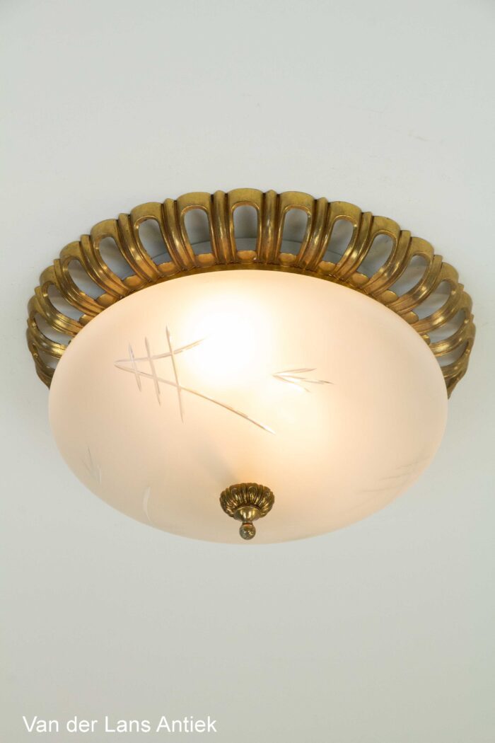 Klassische Deckenleuchte, Classic ceiling light, Klassieke plafondlamp