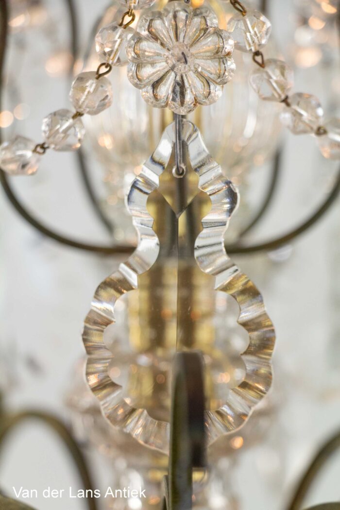 Antieke Franse kroonluchter, Antique French chandelier, Antike Franzosische Kronleuchter