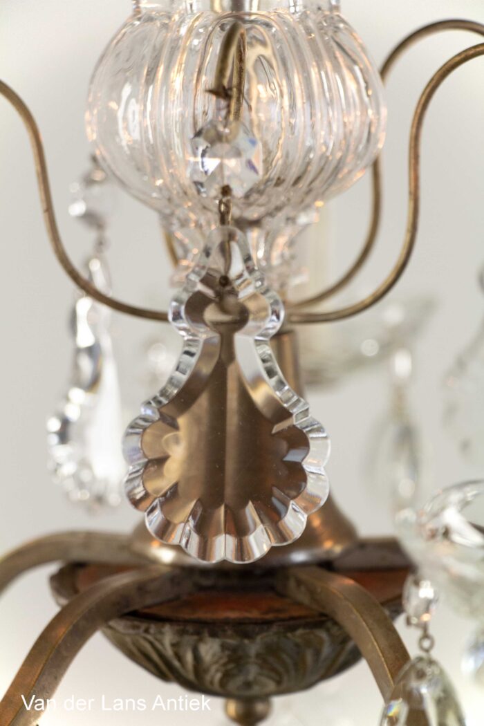 Antieke Franse kroonluchter, Antique French chandelier, Antike Franzosische Kronleuchter