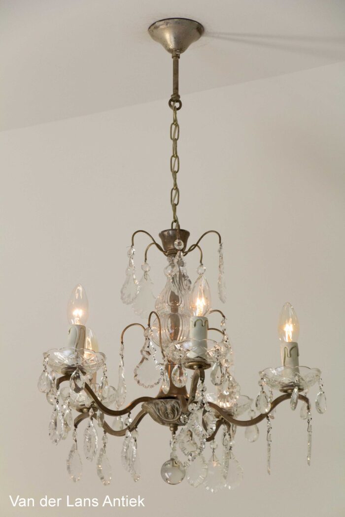 Antieke Franse kroonluchter, Antique French chandelier, Antike Franzosische Kronleuchter