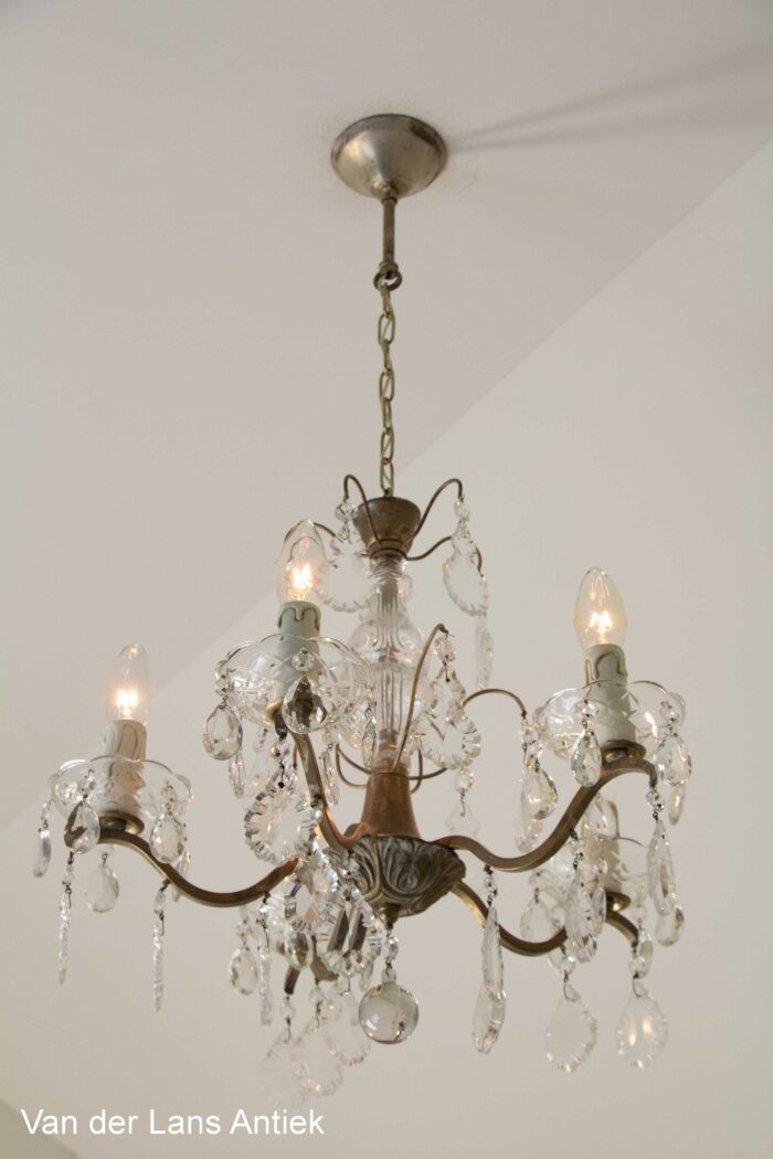 Antieke Franse kroonluchter, Antique French chandelier, Antike Franzosische Kronleuchter