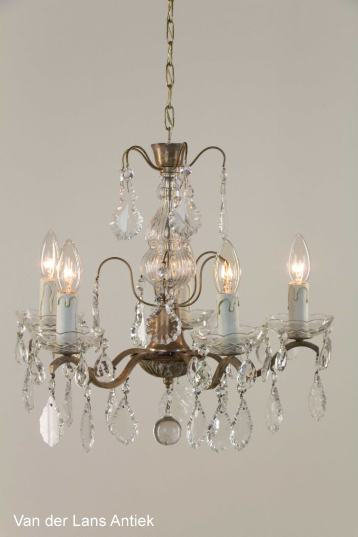 Antieke Franse kroonluchter, Antique French chandelier, Antike Franzosische Kronleuchter