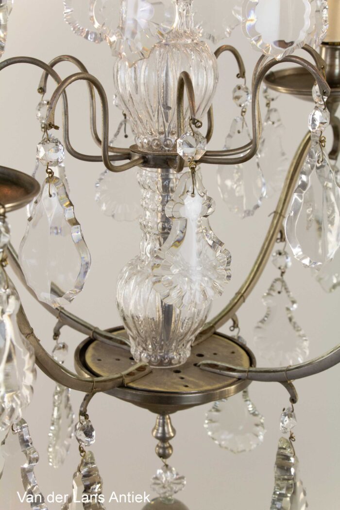 Antieke Franse kroonluchter, Antique French chandelier, Antike Franzosische Kronleuchter