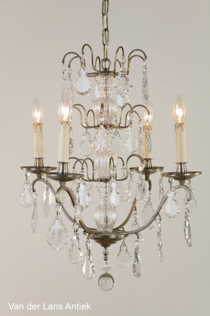 Antieke Franse kroonluchter, Antique French chandelier, Antike Franzosische Kronleuchter