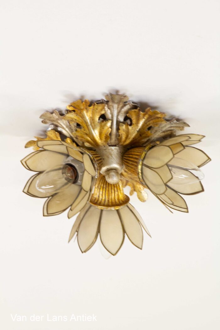 Italiaanse plafonniere, Italian ceiling lamp, Italienische Deckenleuchte