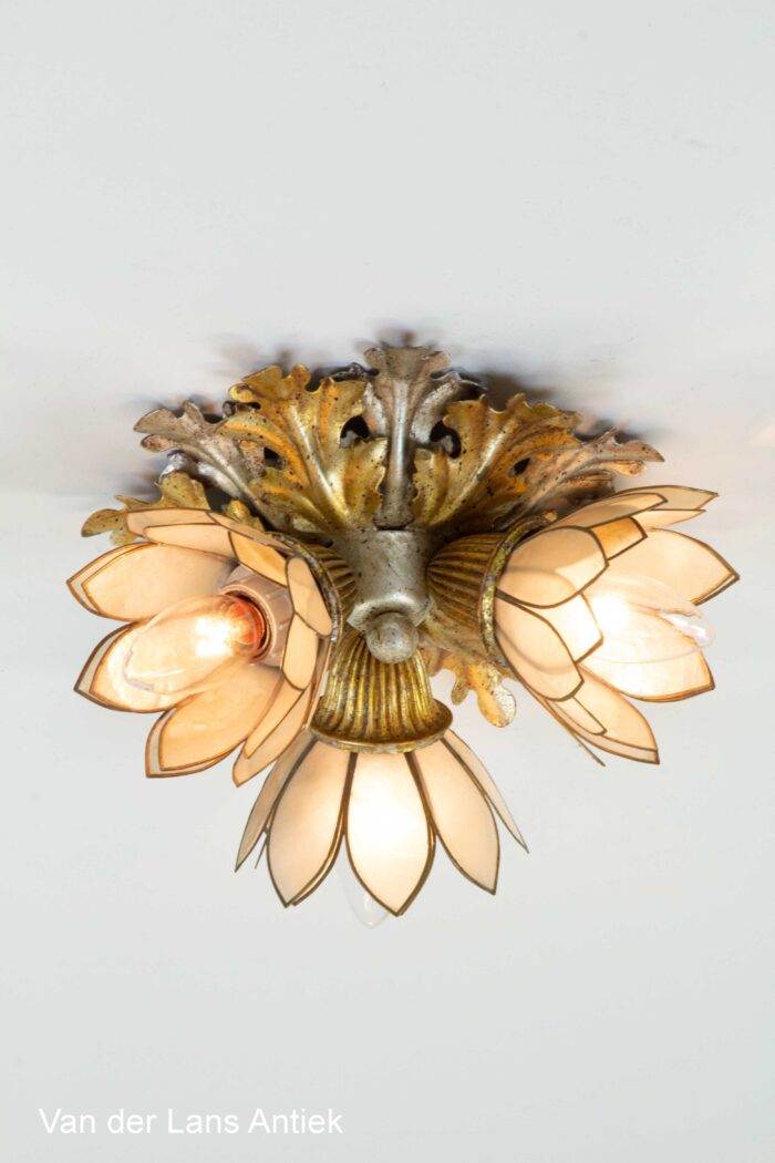 Italiaanse plafonniere, Italian ceiling lamp, Italienische Deckenleuchte