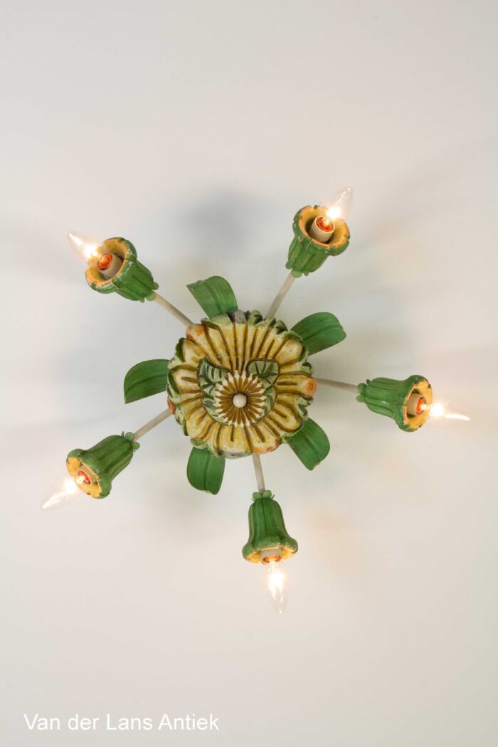 Italiaanse plafonniere, Italian ceiling lamp, Italienische Deckenleuchte