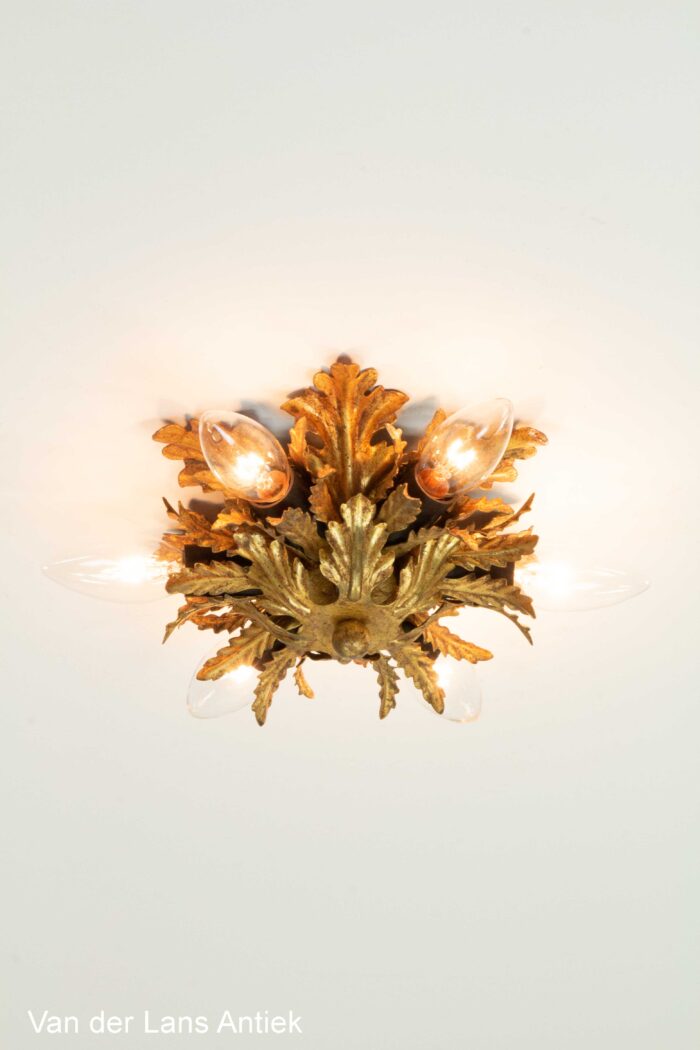 Italiaanse plafonniere, Italian ceiling lamp, Italienische Deckenleuchte