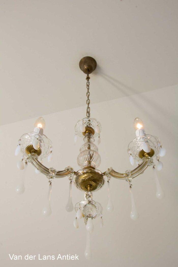 Kristallen Maria Theresia kroonluchter, crystal chandelier, Kronleuchter aus Kristall