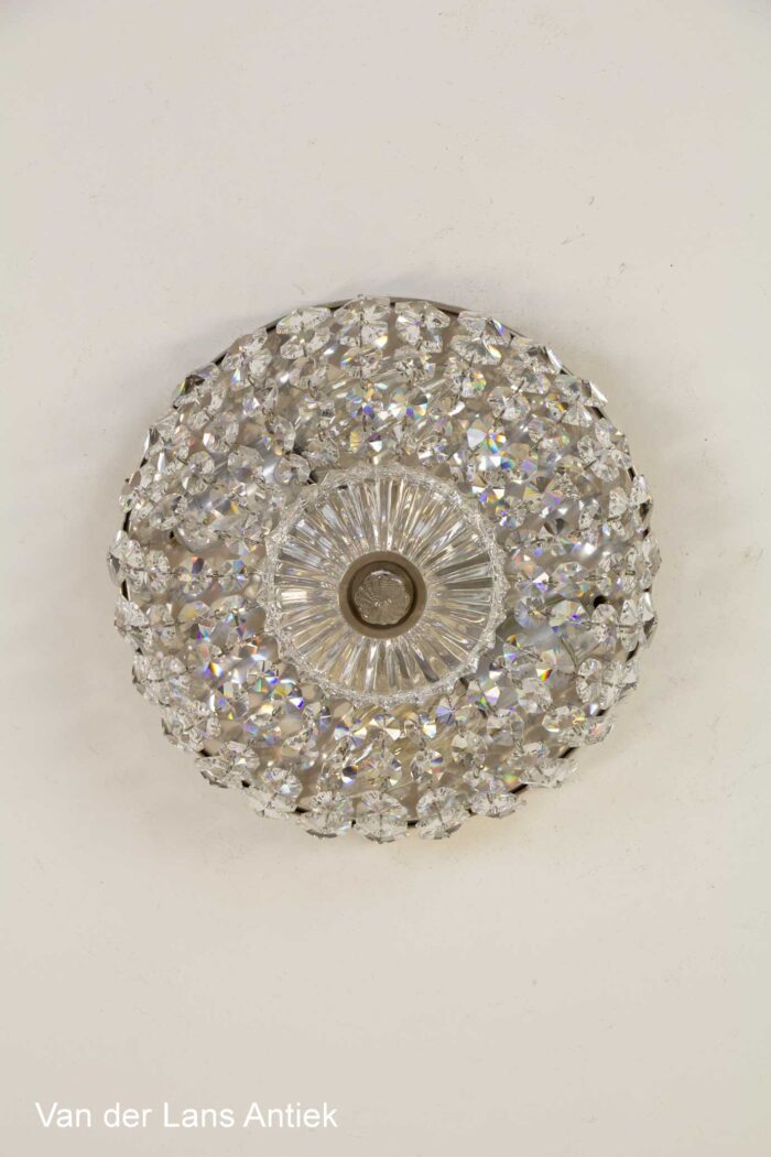 Kristallen plafonniere, Crystal ceiling light, Kristall Deckenleuchte