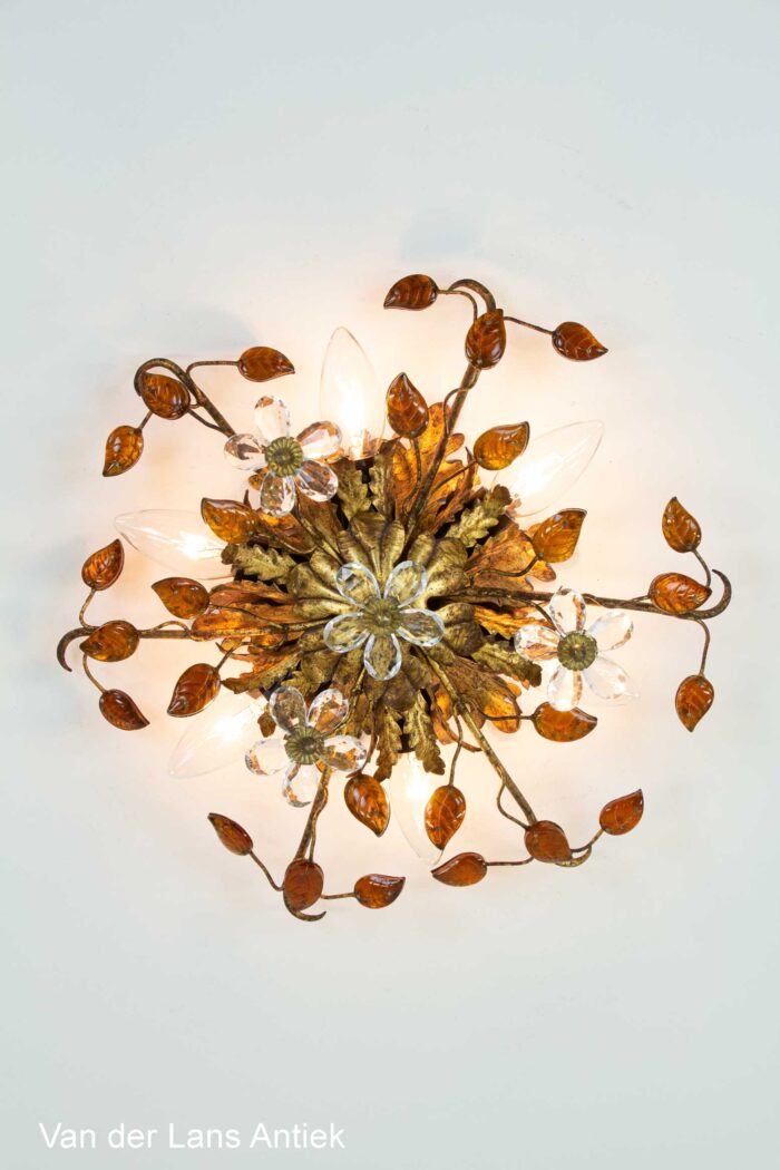 Italiaanse plafonniere, Italian ceiling lamp, Italienische Deckenleuchte