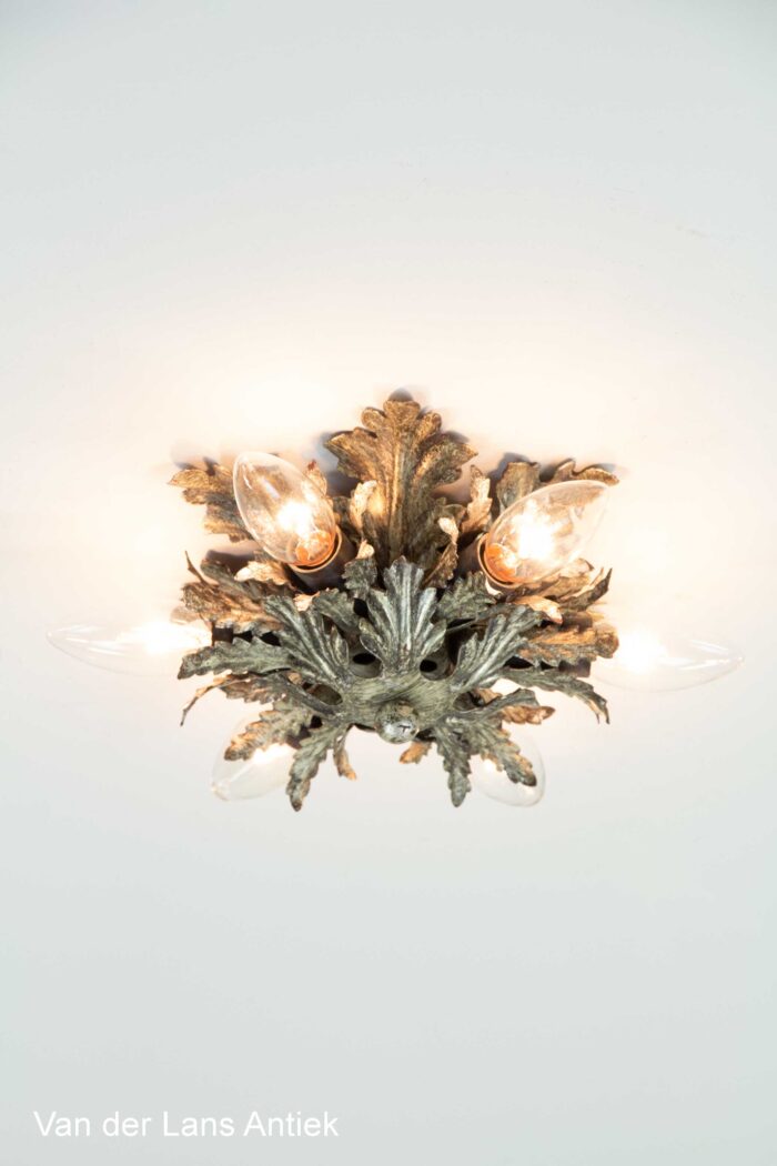 Italiaanse plafonniere, Italian ceiling lamp, Italienische Deckenleuchte