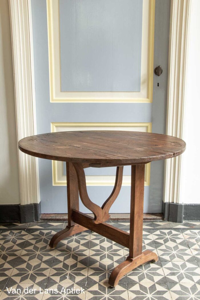 Franse klaptfwel, French folding table, Französischer Klapptisch