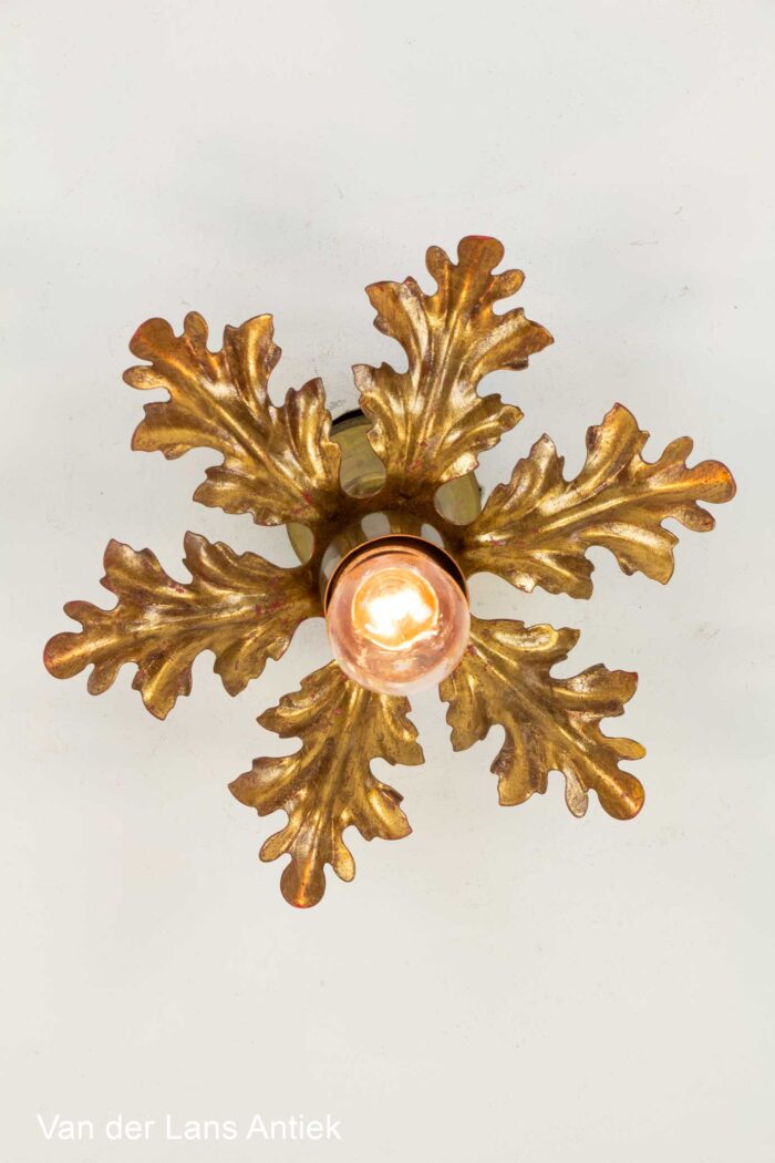 Italiaanse plafonniere, Italian ceiling lamp, Italienische Deckenleuchte