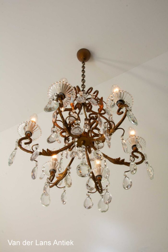 Franse kroonluchter, French chandelier, Franzosische Kronleuchter