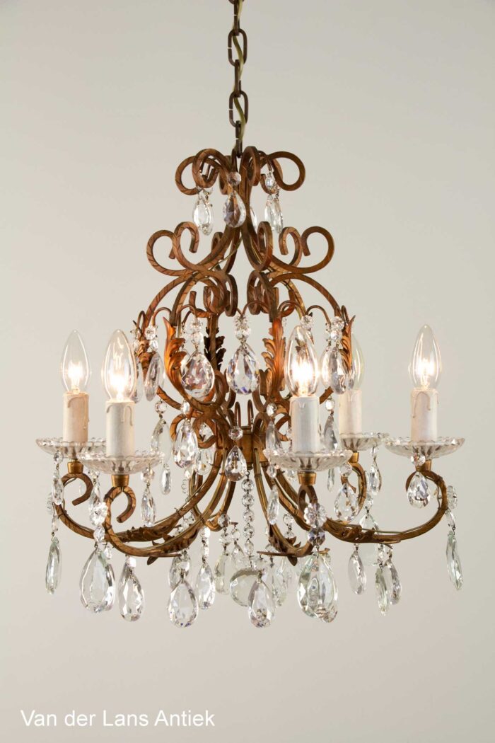 Franse kroonluchter, French chandelier, Franzosische Kronleuchter