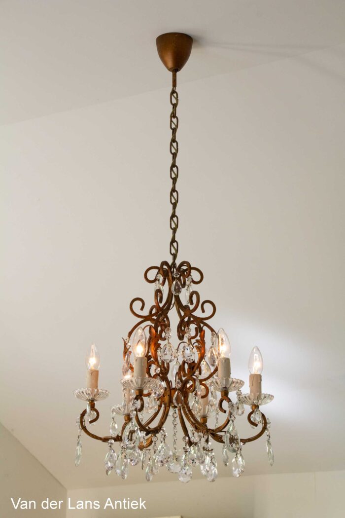 Franse kroonluchter, French chandelier, Franzosische Kronleuchter