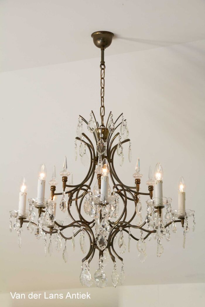 Franse kroonluchter, French chandelier, Franzosische Kronleuchter